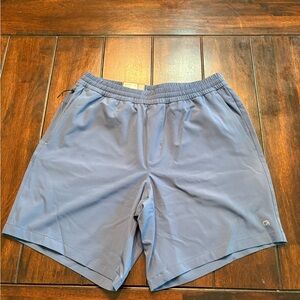 NEW Men's GAP FIT Athletic Shorts in Light Blue